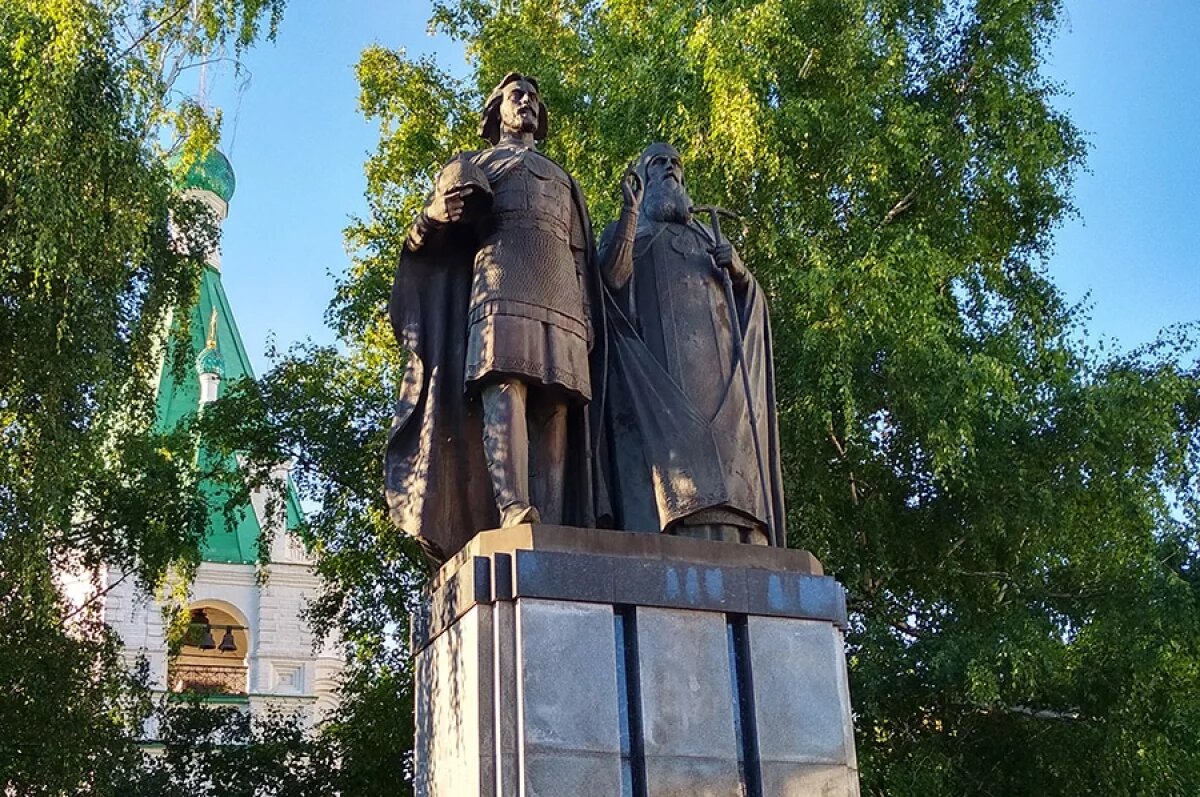    Память основателя города Георгия Всеволодовича почтили в Нижнем Новгороде