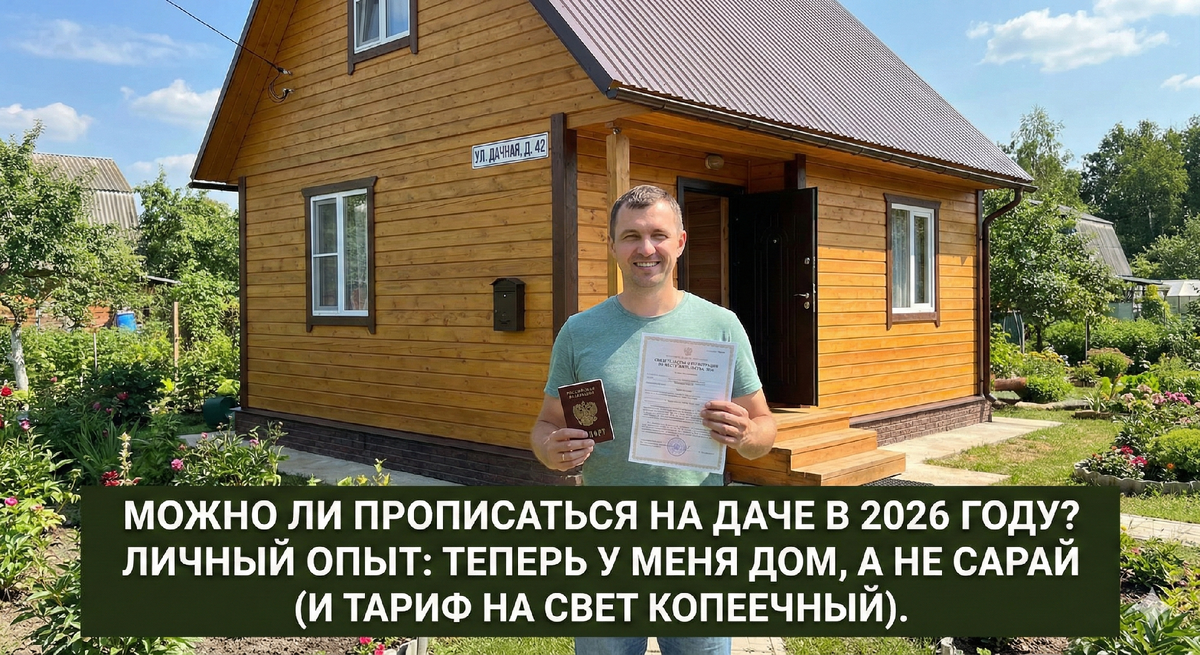 Личный опыт: теперь у меня Дом, а не сарай (и тариф на свет копеечный).