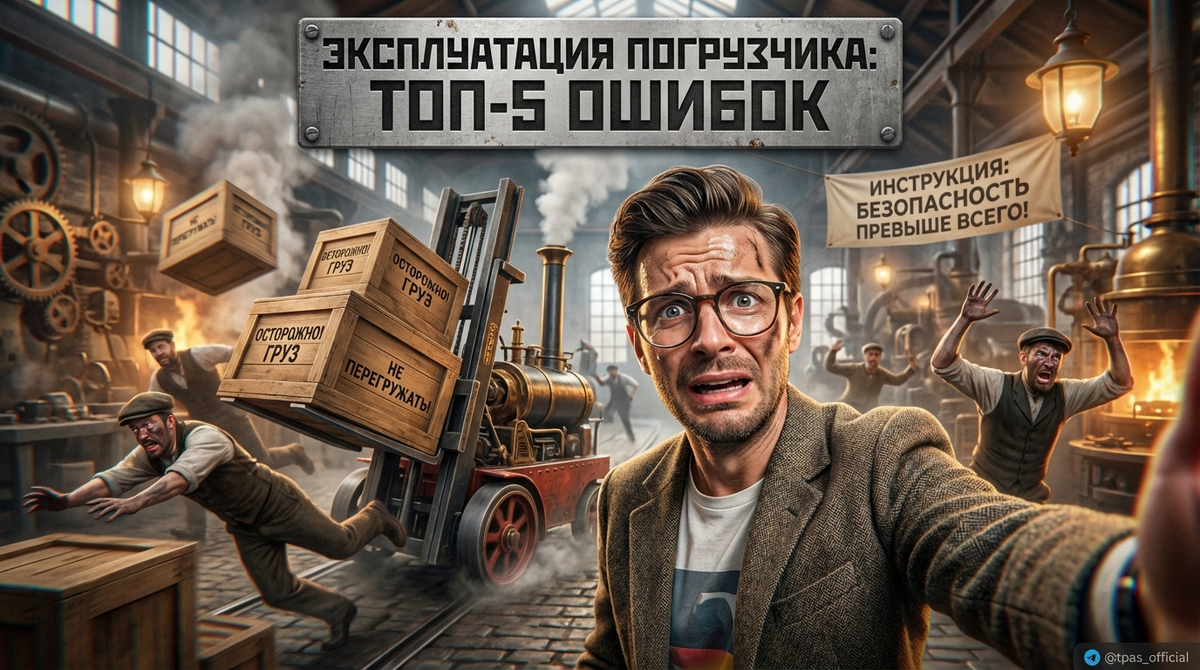    Инструкция по эксплуатации погрузчика: как избежать топ-5 опасных ошибок admin