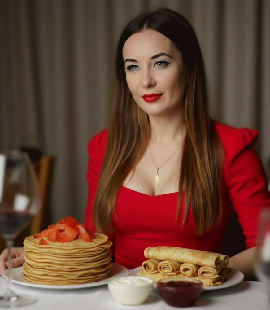 Всю неделю едим блины