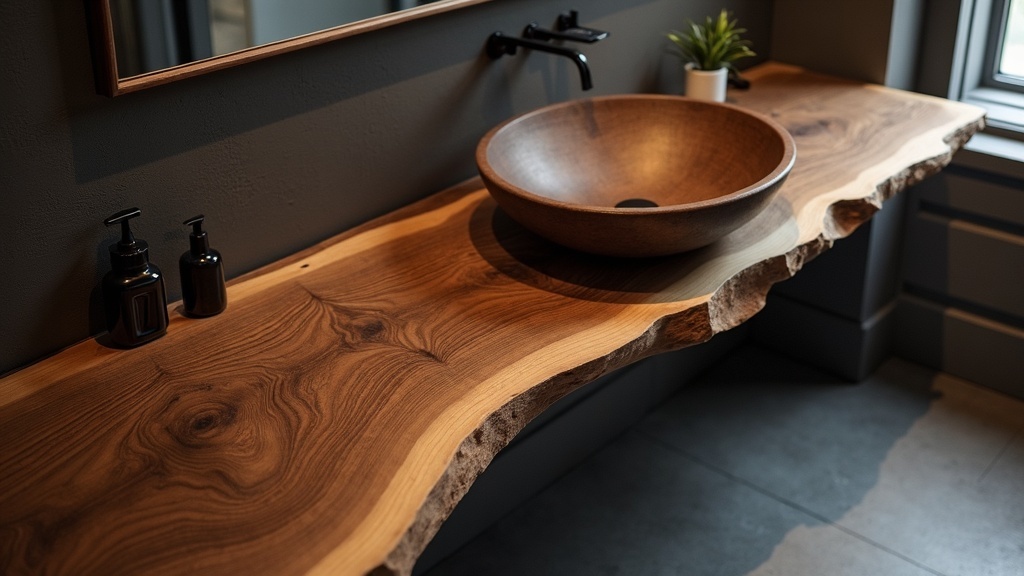    Как защитить деревянную столешницу под раковину от влаги в ванной? Узнайте о лучших влагостойких покрытиях и уходе для долговечности дерева! admin