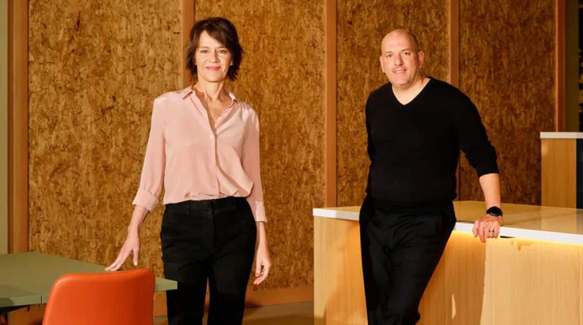    Кристин Белсон и Дамьен де Фробервиль. Фотограф: Шелби Мур