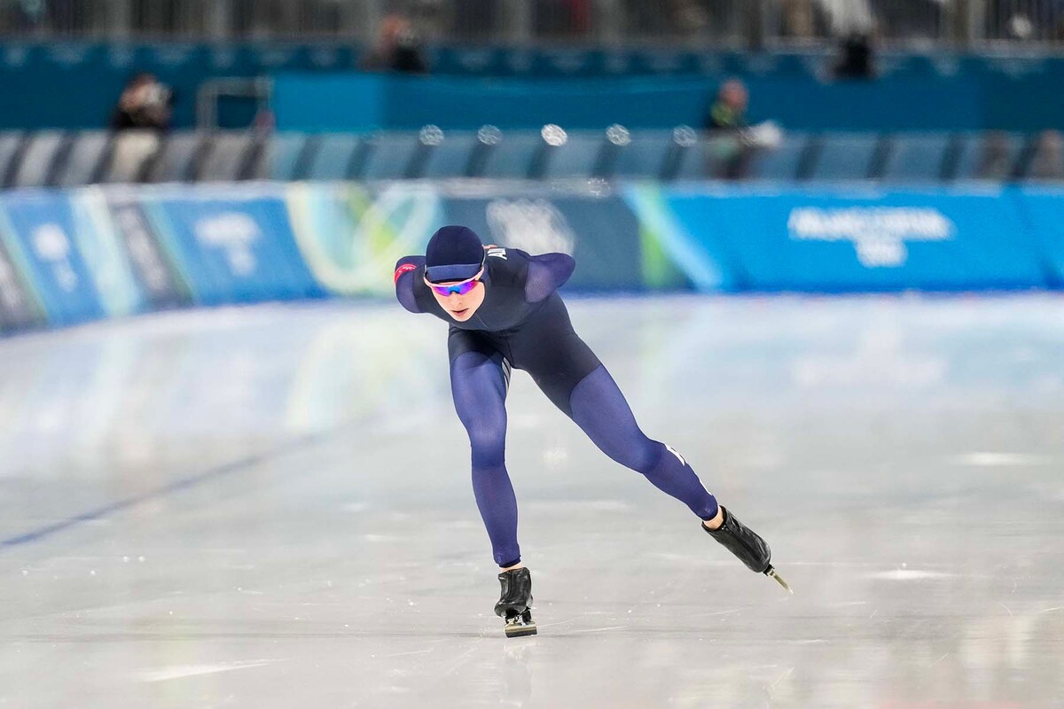  Белорусская конькобежка Марина Зуева. © IMAGO / Andre Weening / Orange Pictures / ТАСС