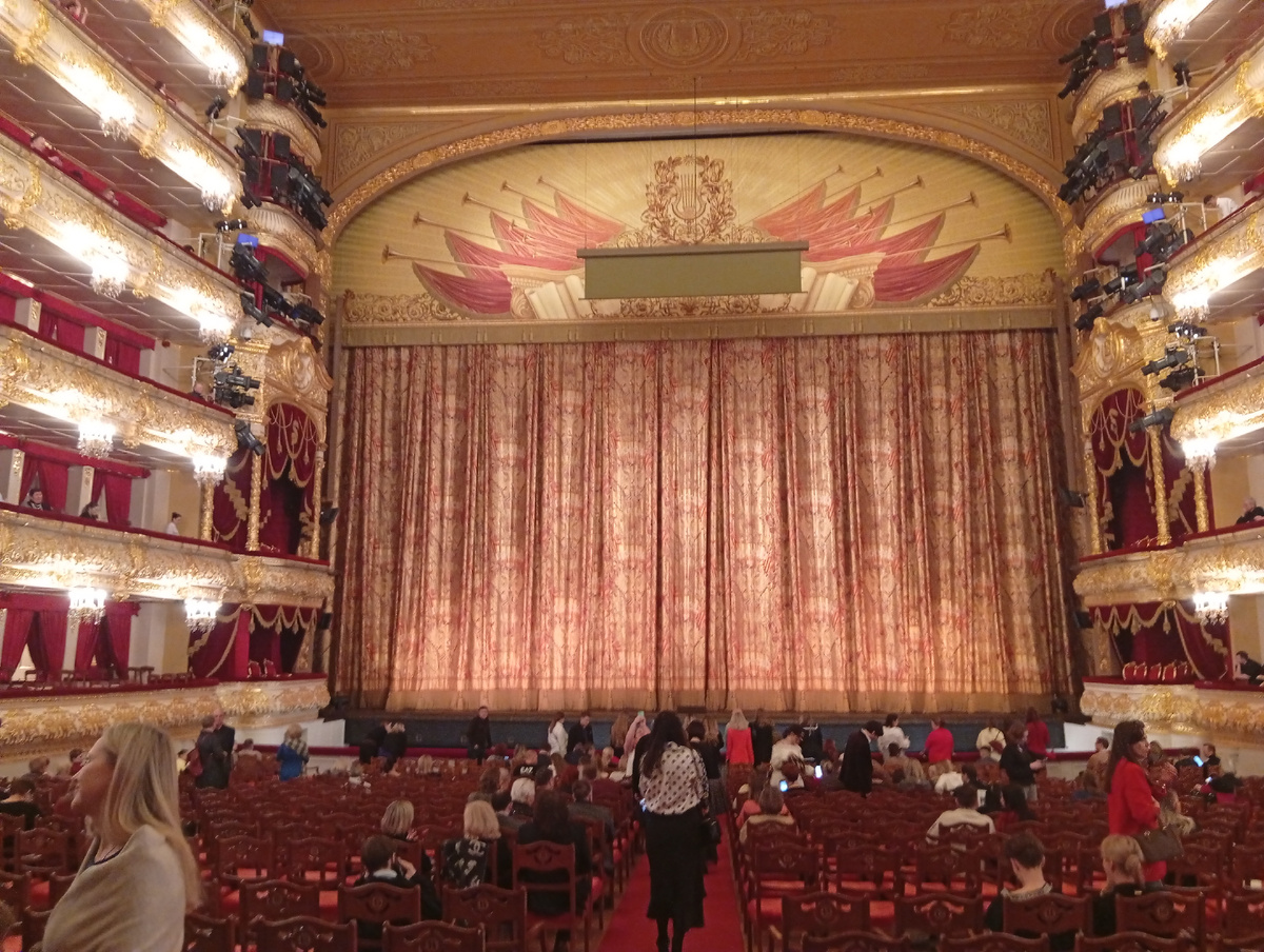 Историческая сцена (все фото автора)