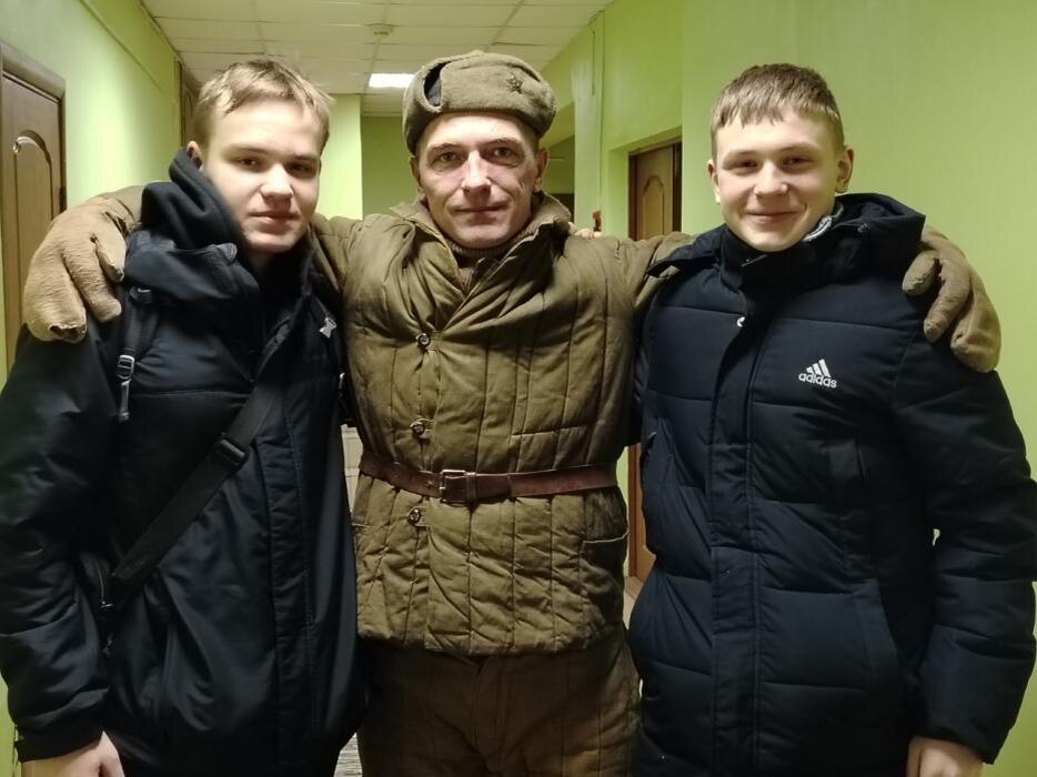 Съёмки фильма
Фото: газета «Порховский вестник»