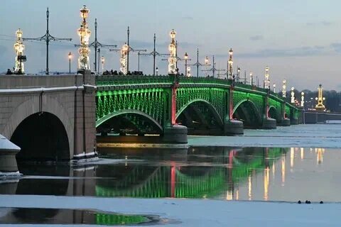 Троицкий мост. Источник: Яндекс