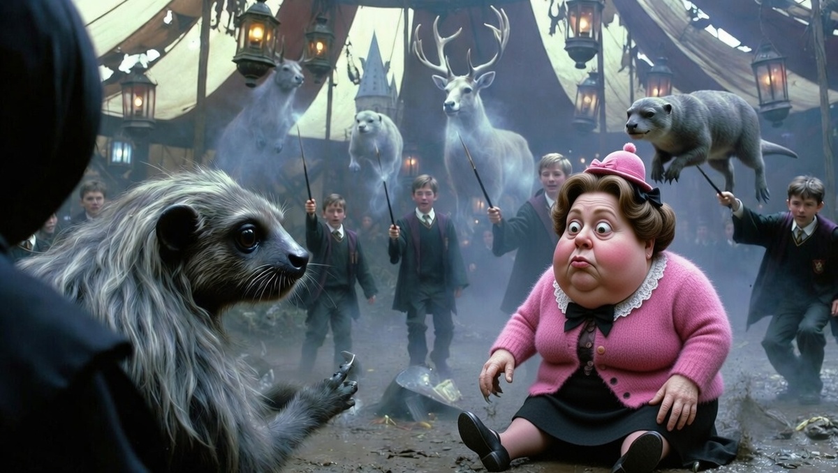 Тренировки идут полным ходом. Ребята реально качают скиллы. Представьте, Волдеморт атакует, а его встречает армия милых зверюшек, как в "Зверополисе".