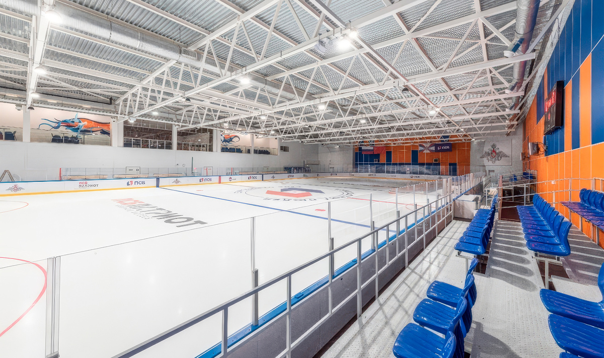 Местная крытая ледовая арена работает круглый год, но кататься на коньках особенно приятно, когда на улице мороз, правда?