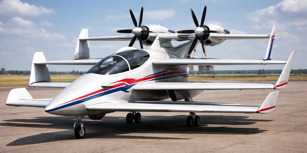 Будущее рядом: российский инженер придумал самолёт схемы тандем-утка-пятиплан