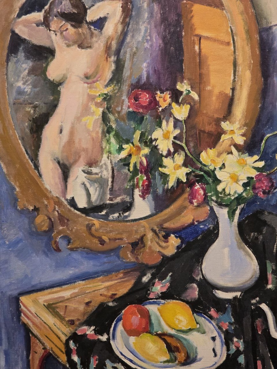 Жан Жовено, «Натюрморт с зеркалом» (1912)