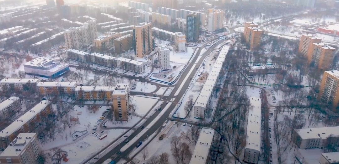 📸 1.1: Вид с высоты: район, где появится новая станция.