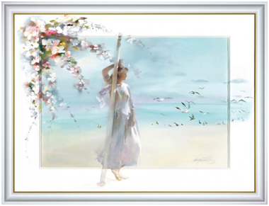 «На пляже» - Виллем Хайенраетс