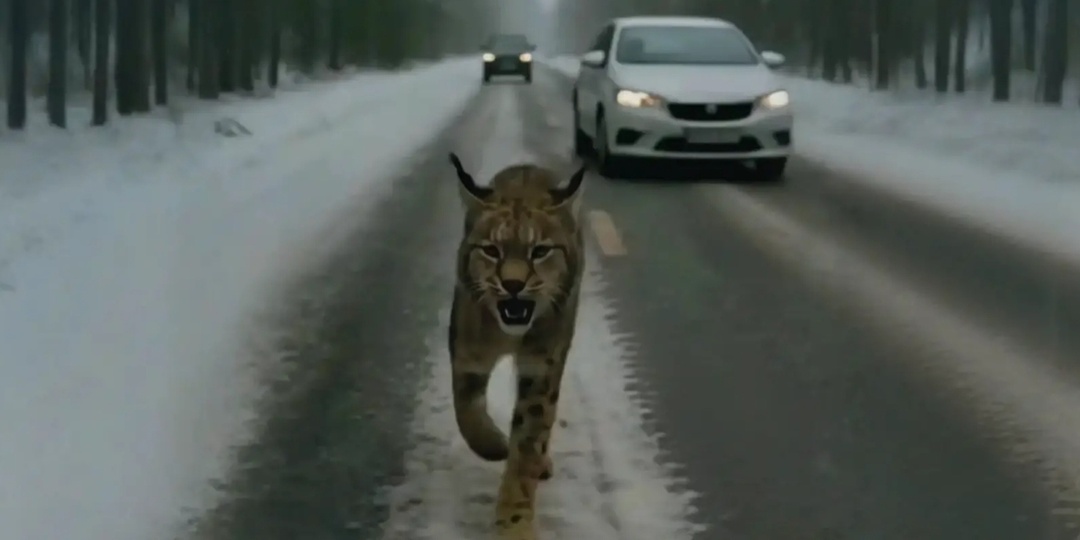 Рысь бродила по дороге и просила о помощи и выла. Остановилась только Елена Сергеевна