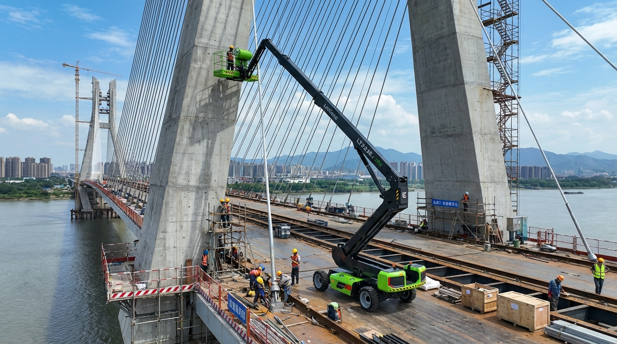 Обзор самоходной модели подъемника LiuGong LT22JE Atlanta-gk