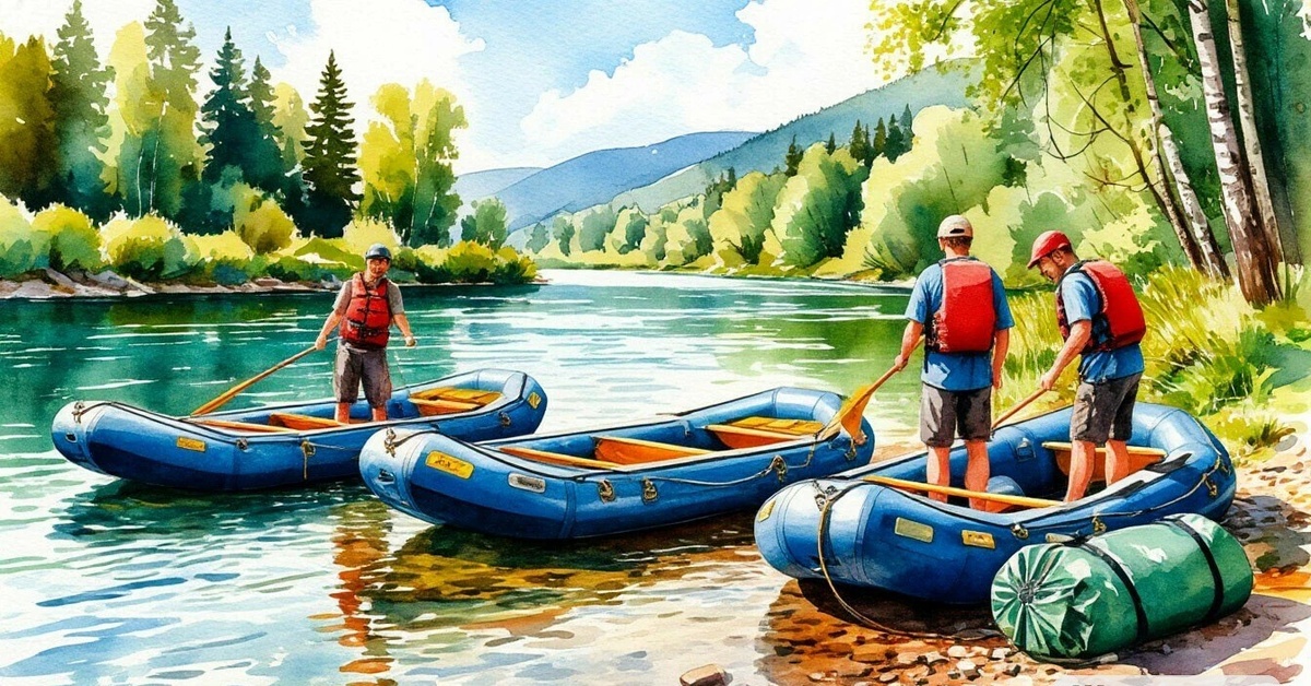 Перед сплавом