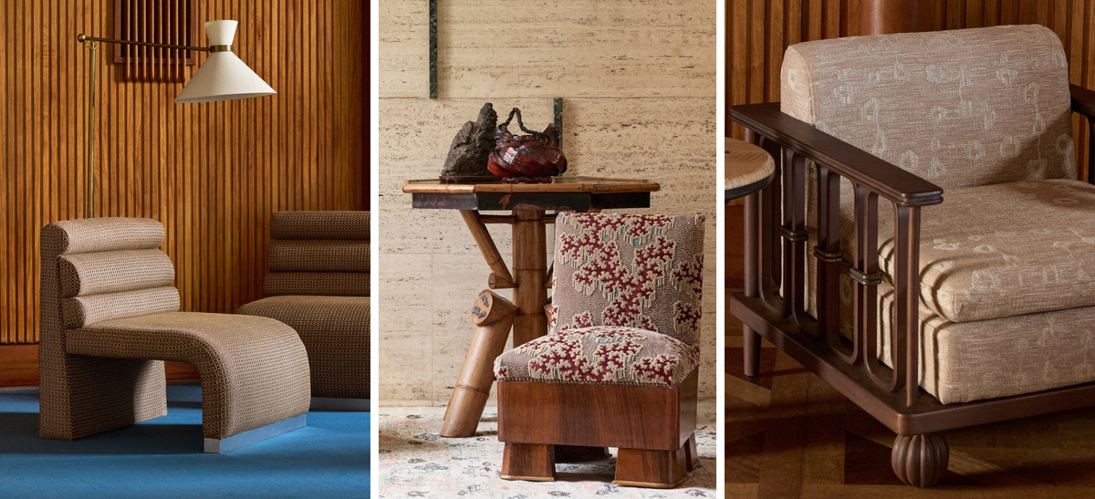 Ткани из коллекции Nobilis Gestes в интерьере