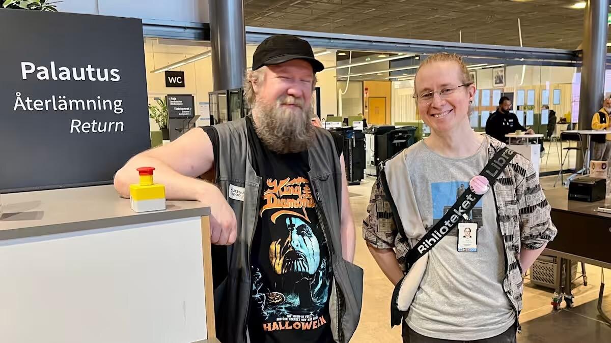 Автор фото: Karin Filen / Yle. Антеро Пертамо (слева) и Олли Мююря. 