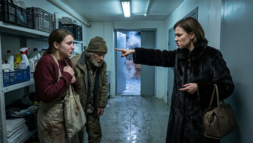 Бомжа и нищую посудомойку выгнали из ресторана