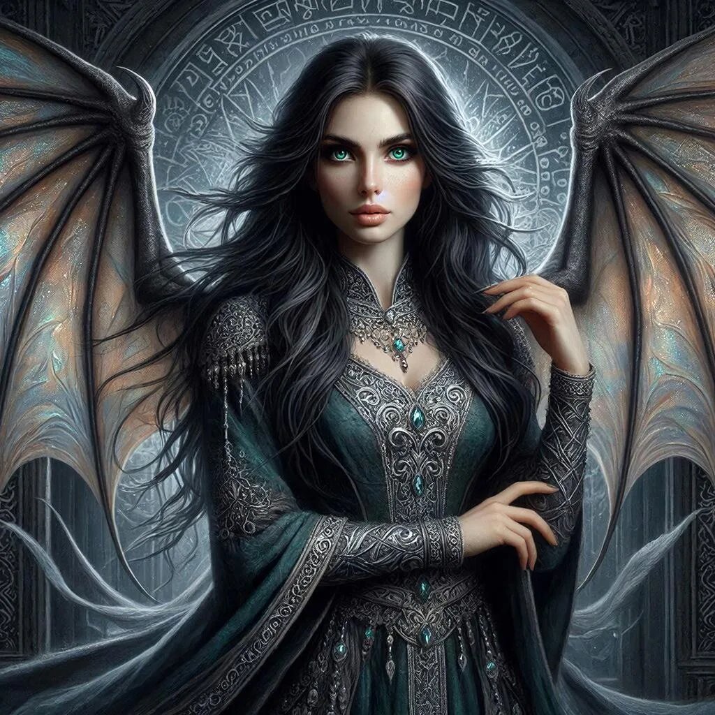 Демон. Иллюстрация сгенерирована нейросетью