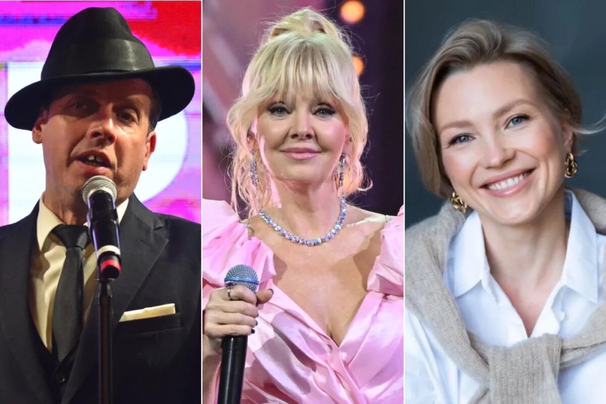    Дмитрий Носков; певица Валерия; Светлана Брюханова.