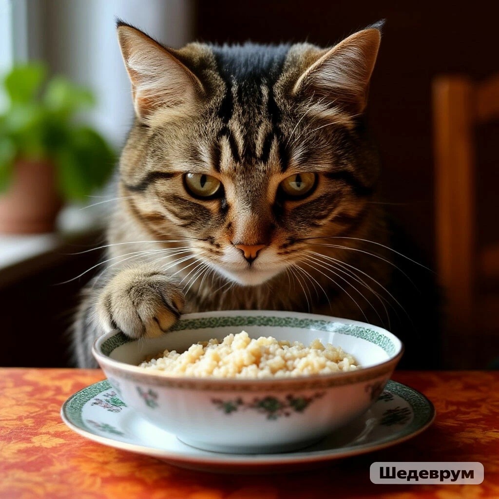 Вот так примерно, кашей