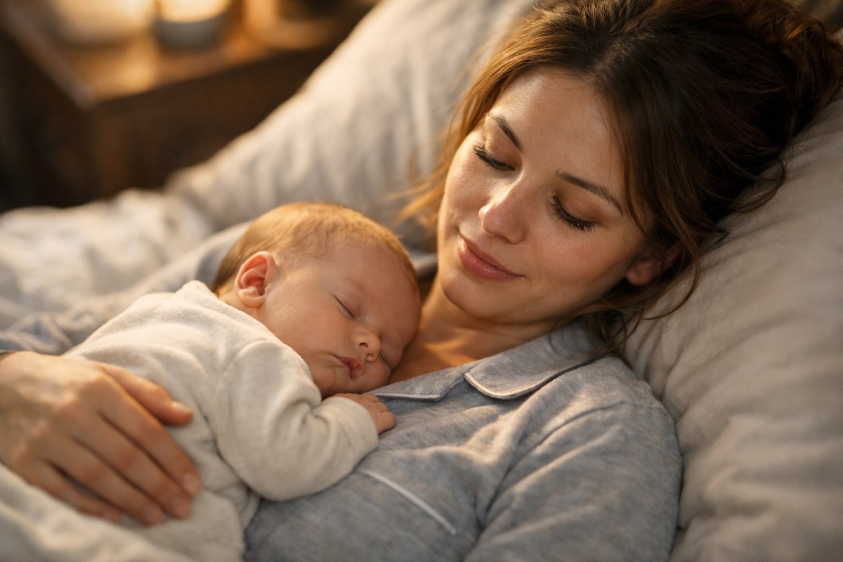 Грудное вскармливание ночью: лайфхаки спокойных ночей