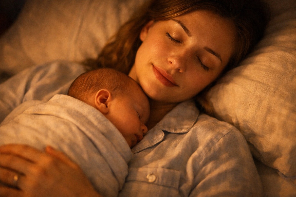 Как кормить ночью грудью и сохранить силы