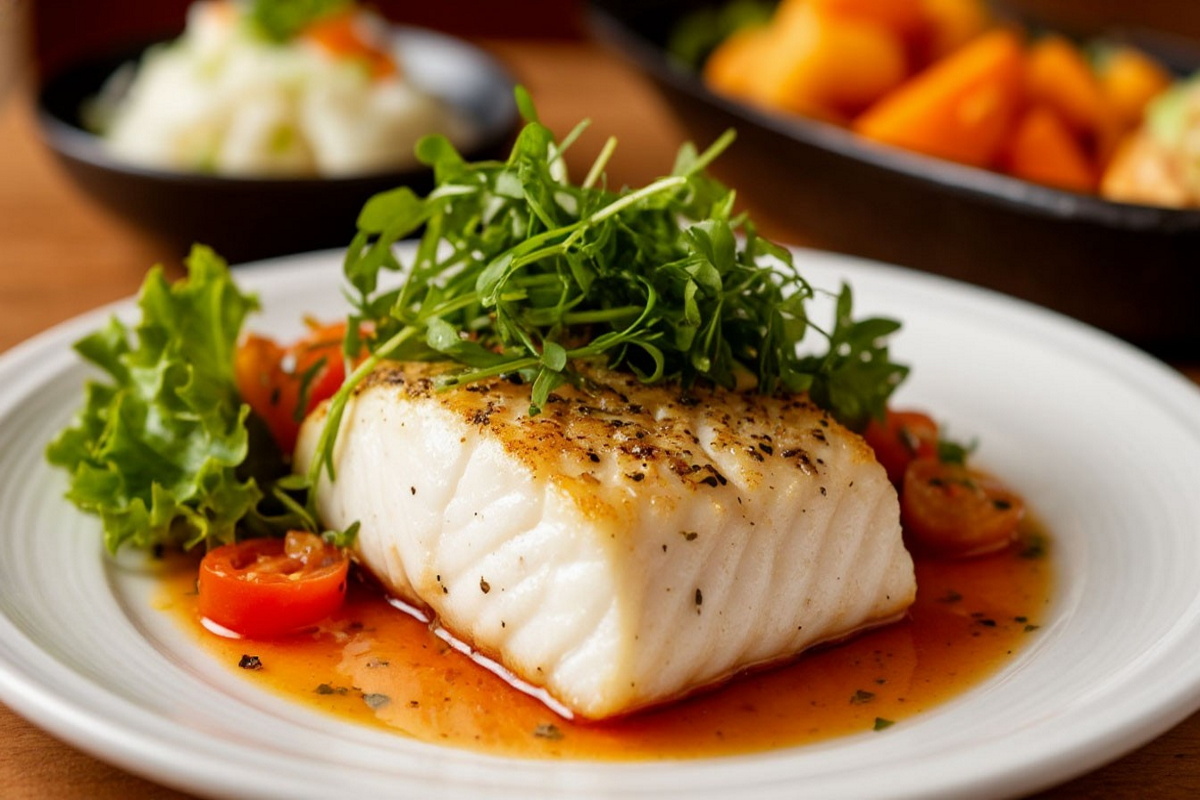 Рыба на ужин, полезно и вкусно.