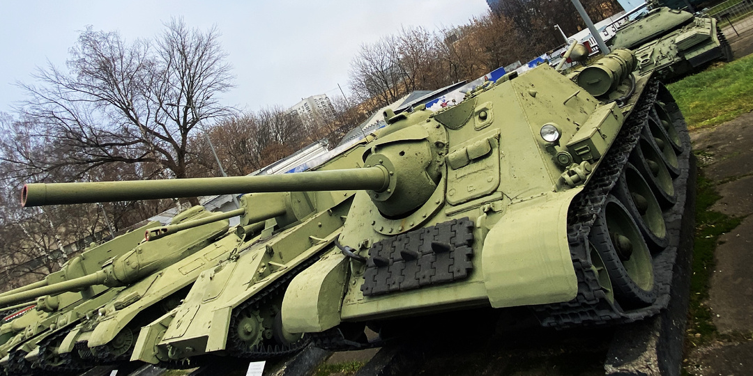 СУ-85. Противотанковая самоходка Красной Армии.