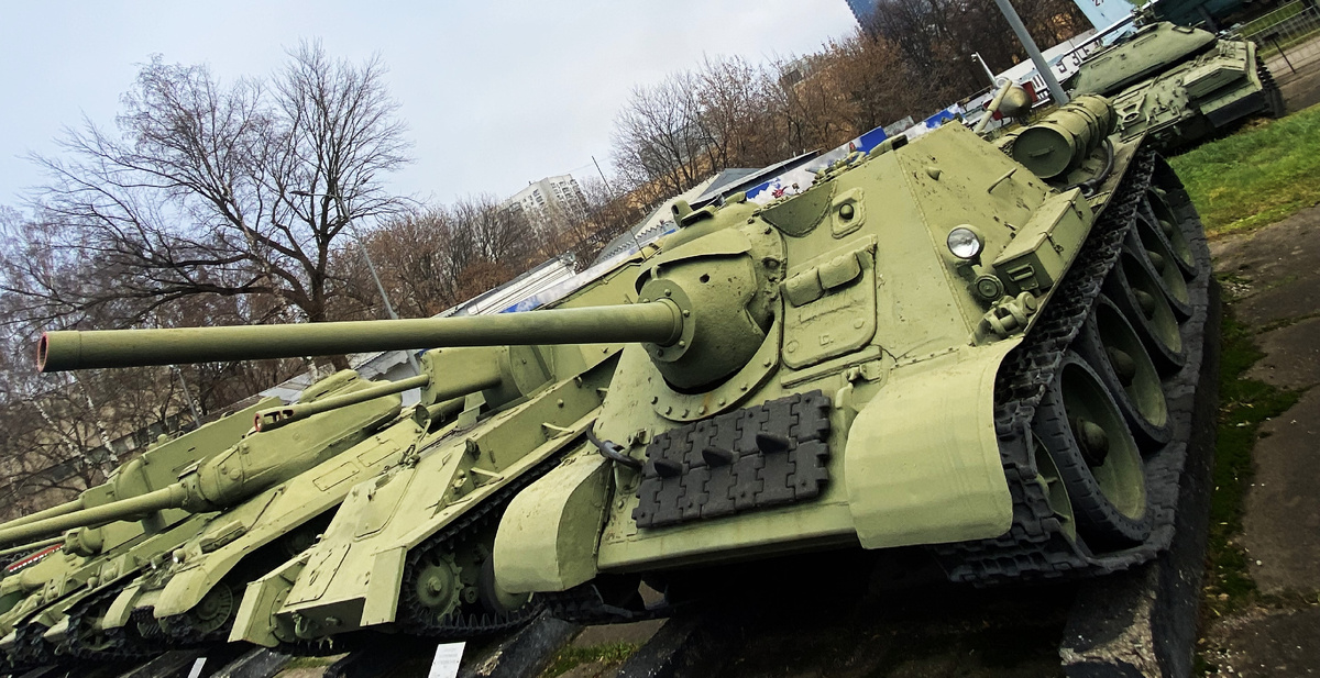 СУ-85 в экспозиции ЦМВС в Москве.