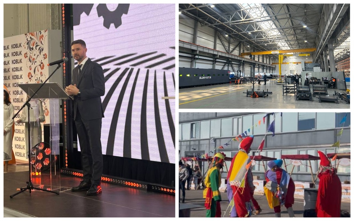    Под веселые танцы и запах блинов KOBLiK GROUP открыла за 1,7 млрд рублей завод под Воронежем Фото автора