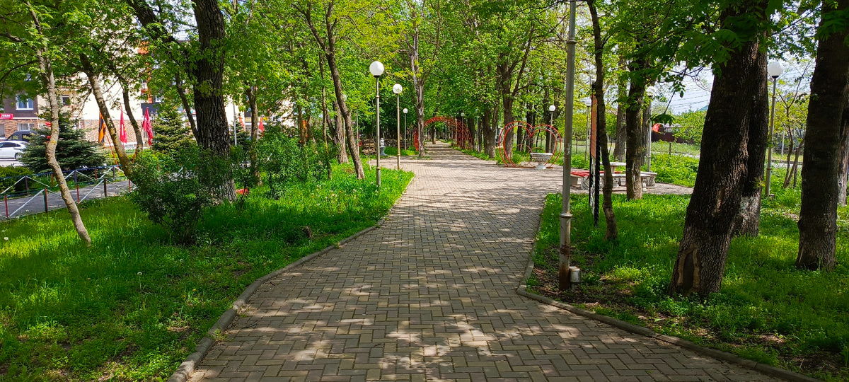 Это наша Аллея Ласточек. г. Михайловск. Ставропольский край.