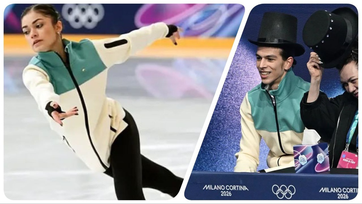 Аделия Петросян и Гуменник на Олимпийских играх в Милане, фото 2026