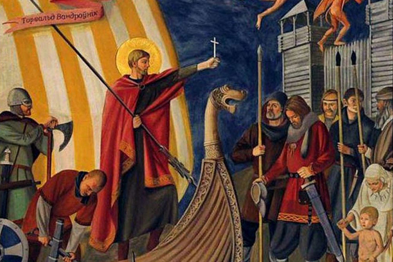 Торвальд Кодранссон в Полоцке.