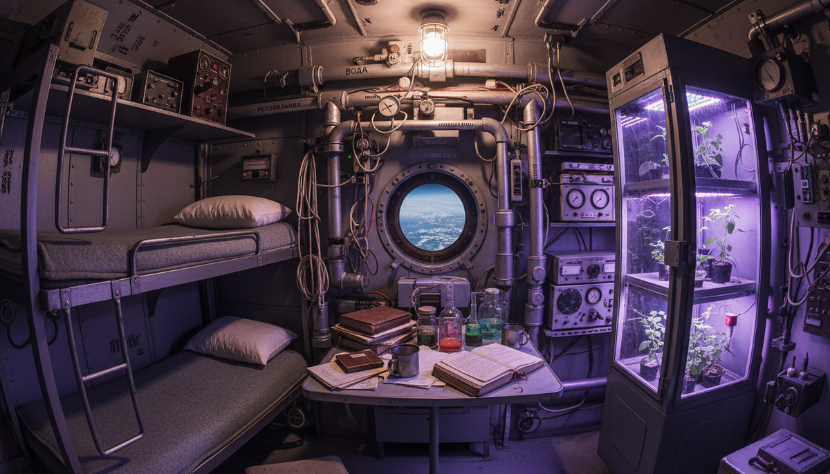 Интерьер «Земного звездолета».