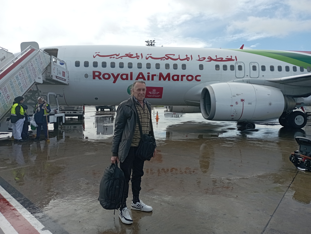 Приземлились в Касабланке