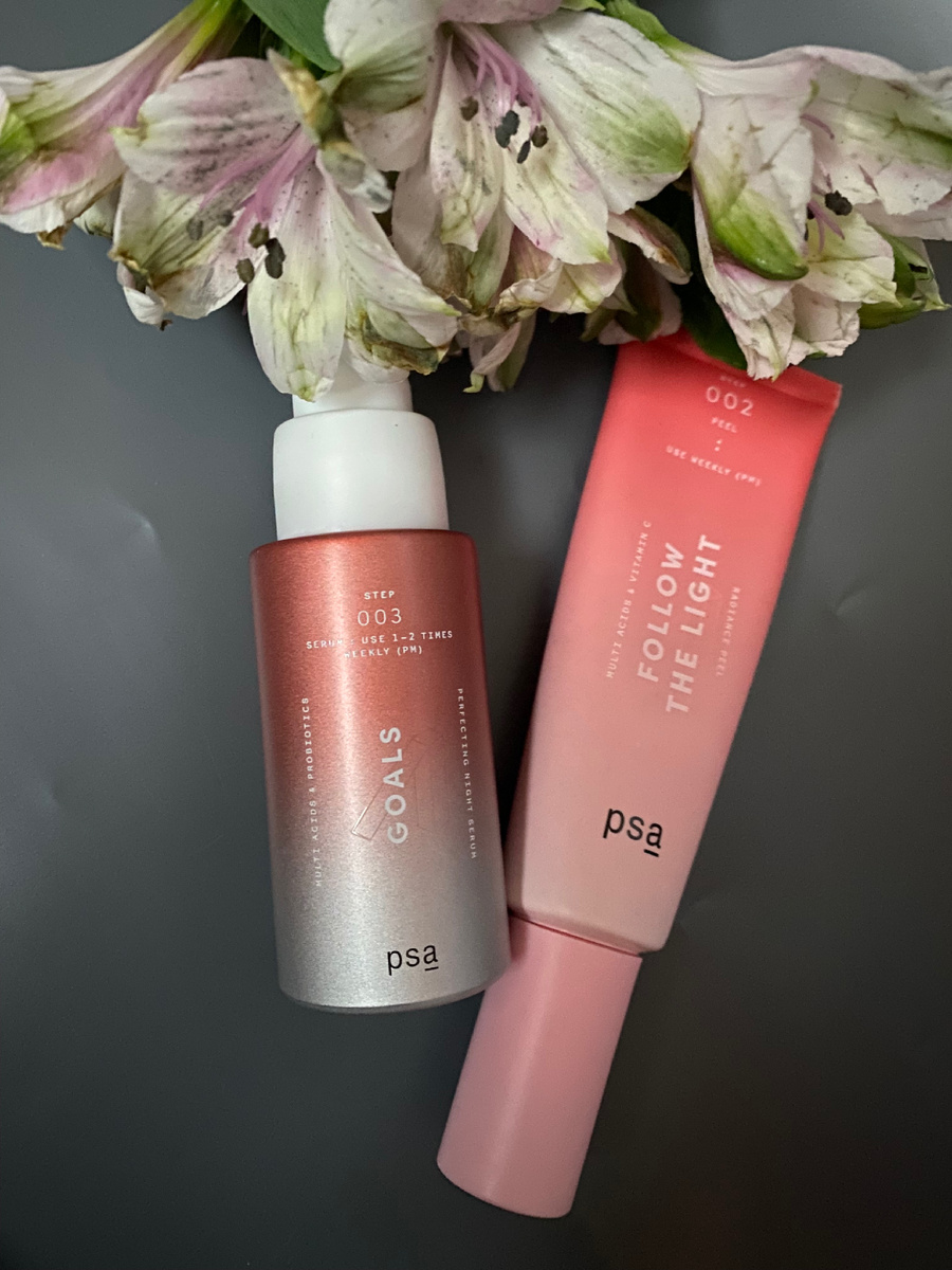 Очень хорошие кислотные пилинг+ сыворотка от PSA