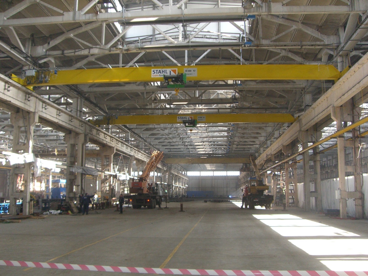 Однобалочный мостовой электрический кран производства STAHL CraneSystems GmBh (Германия) тип EL-B