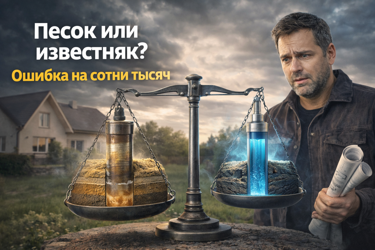 Скважина на песок или известняк: как я выбрал и не попал на лишние сотни тысяч