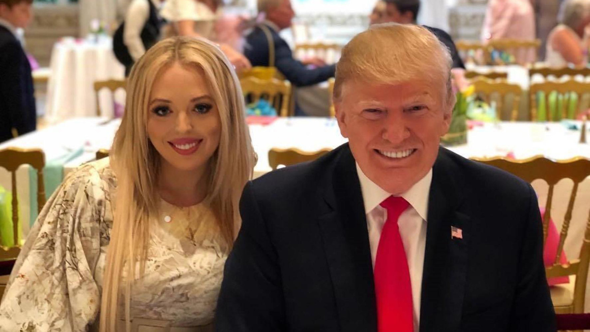    Младшая дочь Трампа Тиффани GLP