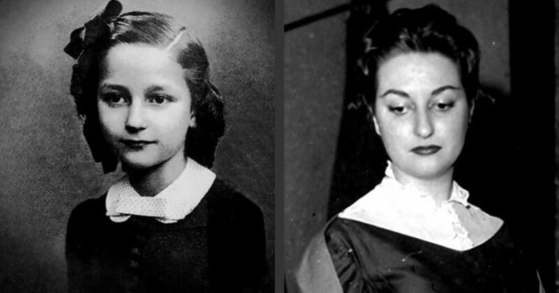    Монтсеррат Кабалье в юности, мечтающая о сцене