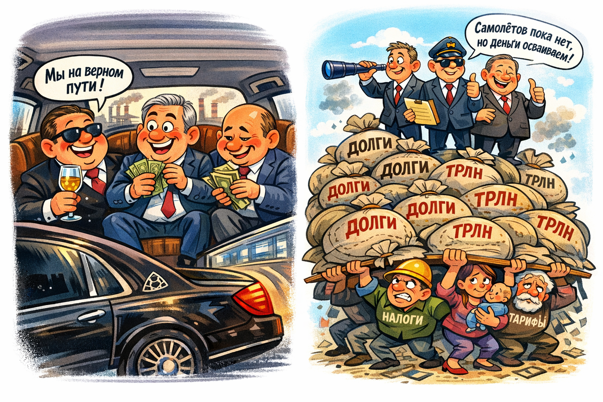 «Долги растут, тарифы растут, кресла — не меняются»