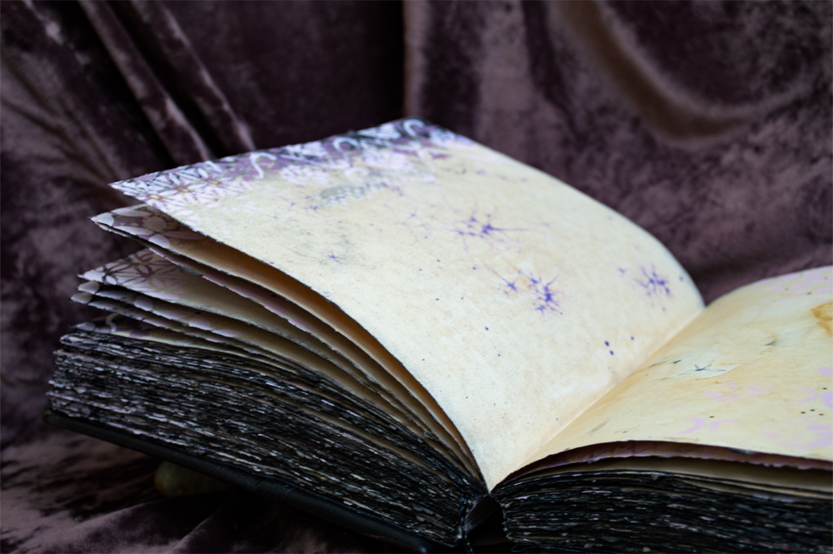 Декорирование страниц гримуара