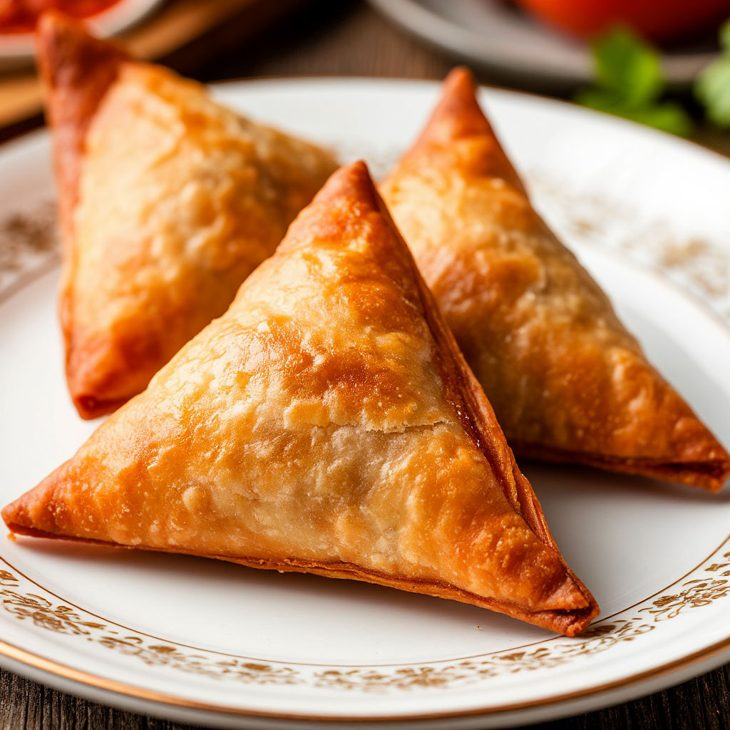 САМСА С МЯСОМ.