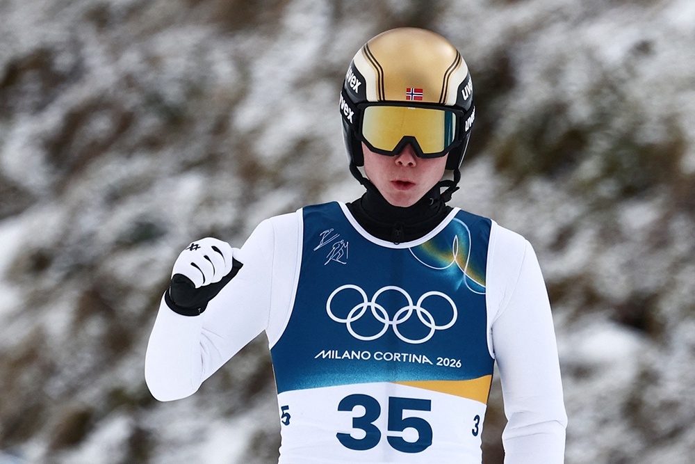    Норвежский двоеборец Йенс Лурос Офтебру стал трехкратным олимпийским чемпионом. / REUTERS