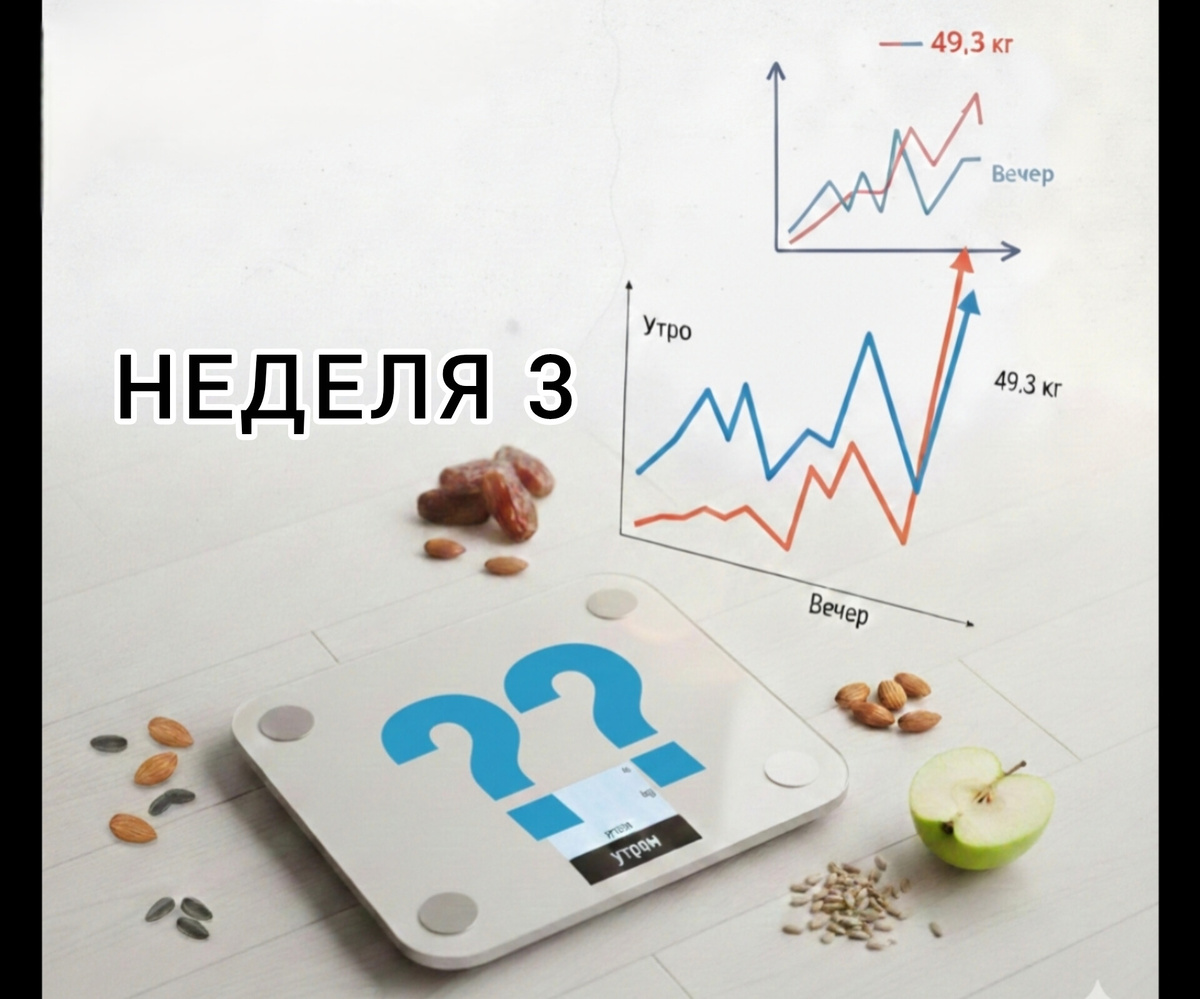 Марафон набора веса 48-60 кг. Неделя 3: Когда джинсы начинают жать