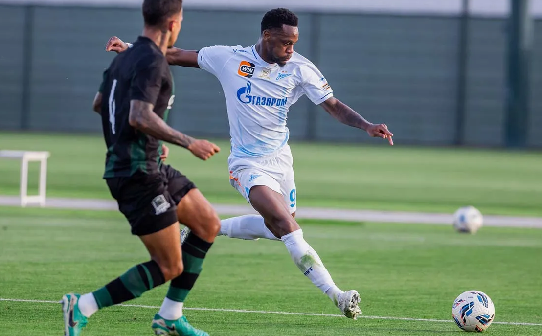 Джон Дуран впервые сыграл за "Зенит". Фото: соцсети