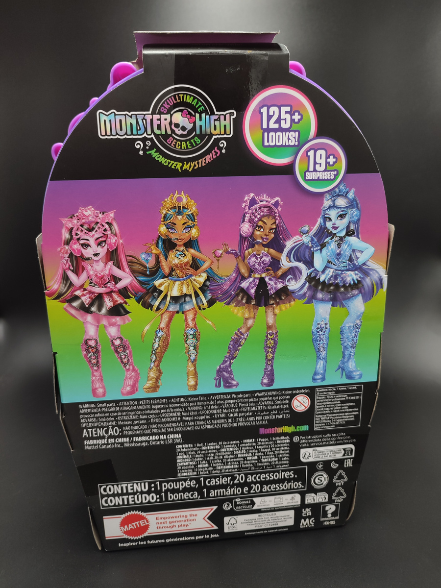 Monster high Клодин Вульф Skulltimate Secrets S4