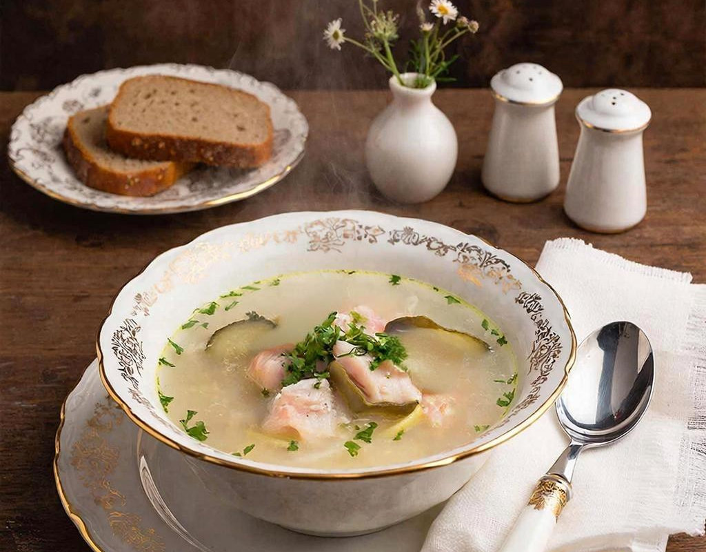 Суп "Калья" как шедевр русской кулинарии актуален и в наше время!                                  «Создано с использованием искусственного интеллекта».