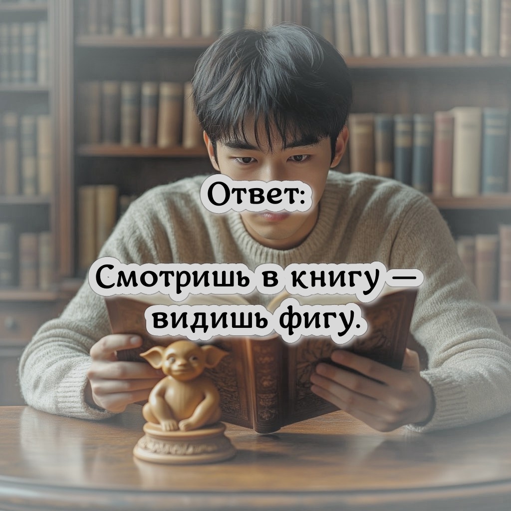 Смотришь в книгу — видишь фигу